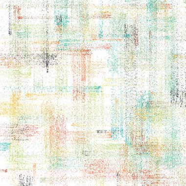 Renkli fırçalanmış kıvılcımlı noktalar, taklit arkaplan çizimi, soyut çizim