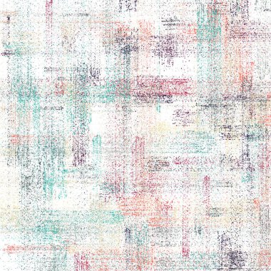 Renkli fırçalanmış kıvılcımlı noktalar, taklit arkaplan çizimi, soyut çizim