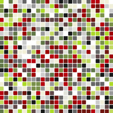 Renkli kareler arkaplan soyut illüstrasyon