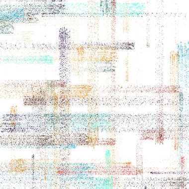 Renkli fırçalanmış kıvılcımlı noktalar, taklit arkaplan çizimi, soyut çizim