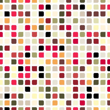 Renkli kareler arkaplan soyut illüstrasyon