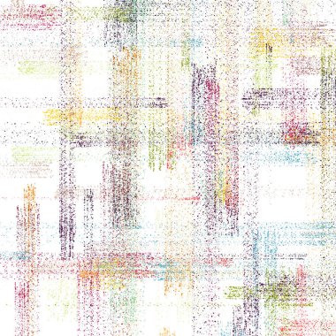 Renkli fırçalanmış kıvılcımlı noktalar, taklit arkaplan çizimi, soyut çizim