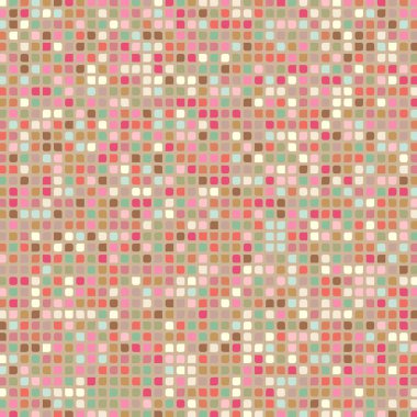 Renkli kareler arkaplan soyut illüstrasyon