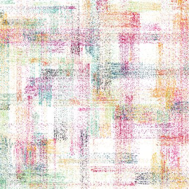 Renkli fırçalanmış kıvılcımlı noktalar, taklit arkaplan çizimi, soyut çizim