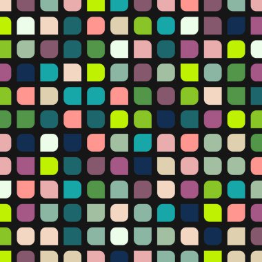 Renkli kareler arkaplan soyut illüstrasyon