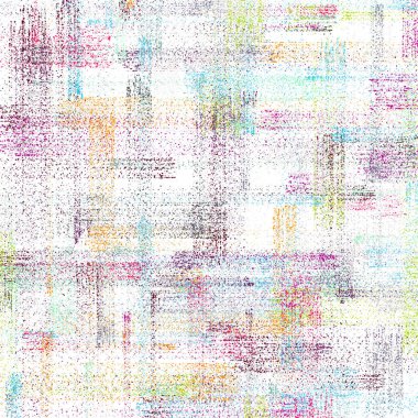 Renkli fırçalanmış kıvılcımlı noktalar, taklit arkaplan çizimi, soyut çizim