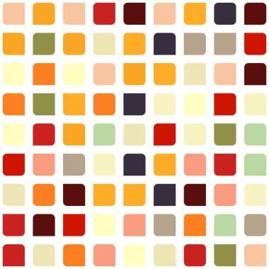 Renkli kareler arkaplan soyut illüstrasyon