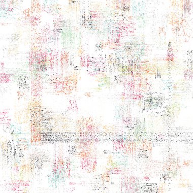 Renkli fırçalanmış kıvılcımlı noktalar, taklit arkaplan çizimi, soyut çizim