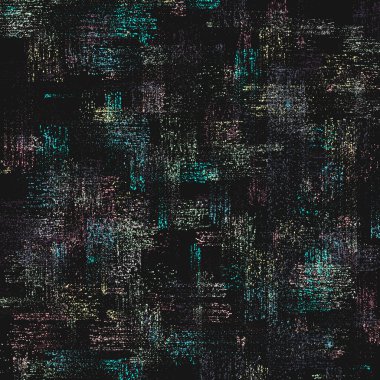 Renkli fırçalanmış kıvılcımlı noktalar, taklit arkaplan çizimi, soyut çizim