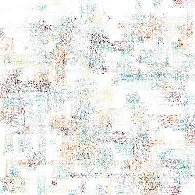 Renkli fırçalanmış kıvılcımlı noktalar, taklit arkaplan çizimi, soyut çizim