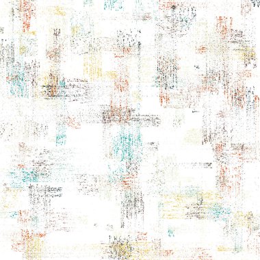 Renkli fırçalanmış kıvılcımlı noktalar, taklit arkaplan çizimi, soyut çizim