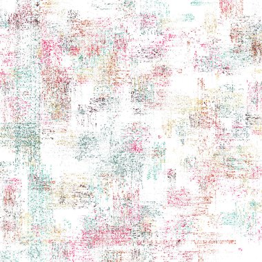 Renkli fırçalanmış kıvılcımlı noktalar, taklit arkaplan çizimi, soyut çizim