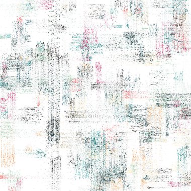 Renkli fırçalanmış kıvılcımlı noktalar, taklit arkaplan çizimi, soyut çizim