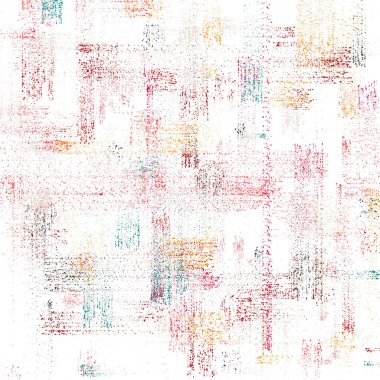 Renkli fırçalanmış kıvılcımlı noktalar, taklit arkaplan çizimi, soyut çizim