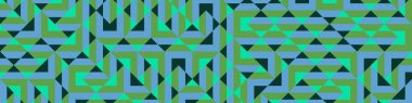 Color Rhombus tile tessellation pattern illustration