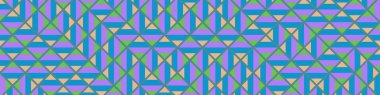 Color Rhombus tile tessellation pattern illustration