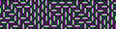 Color Rhombus tile tessellation pattern illustration