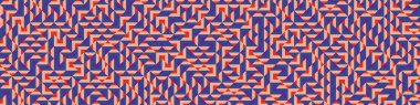 Color Rhombus tile tessellation pattern illustration