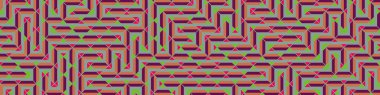Color Rhombus tile tessellation pattern illustration