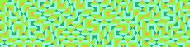 Color Rhombus tile tessellation pattern illustration