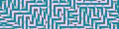 Color Rhombus tile tessellation pattern illustration