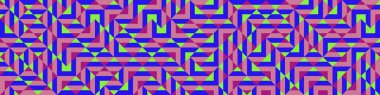 Color Rhombus tile tessellation pattern illustration