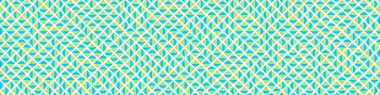 Color Rhombus tile tessellation pattern illustration