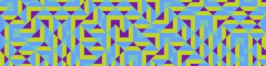 Color Rhombus tile tessellation pattern illustration