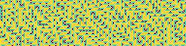 Color Rhombus tile tessellation pattern illustration