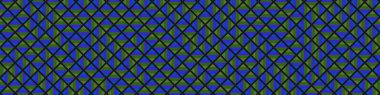 Color Rhombus tile tessellation pattern illustration