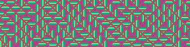 Color Rhombus tile tessellation pattern illustration