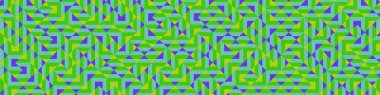 Color Rhombus tile tessellation pattern illustration