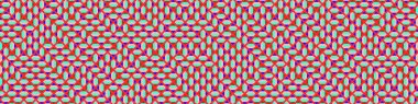 Color Rhombus tile tessellation pattern illustration