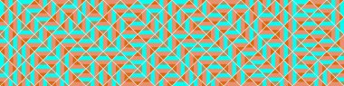 Color Rhombus tile tessellation pattern illustration