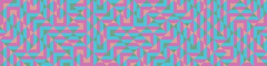 Color Rhombus tile tessellation pattern illustration