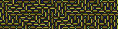Color Rhombus tile tessellation pattern illustration
