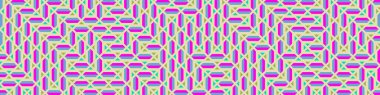 Color Rhombus tile tessellation pattern illustration