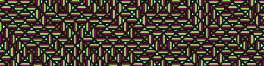 Color Rhombus tile tessellation pattern illustration