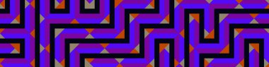 Color Rhombus tile tessellation pattern illustration