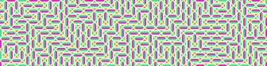 Color Rhombus tile tessellation pattern illustration