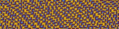 Color Rhombus tile tessellation pattern illustration
