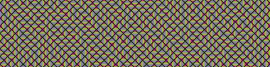 Color Rhombus tile tessellation pattern illustration