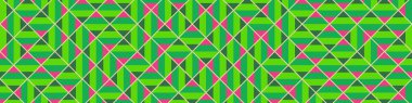Color Rhombus tile tessellation pattern illustration