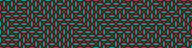 Color Rhombus tile tessellation pattern illustration