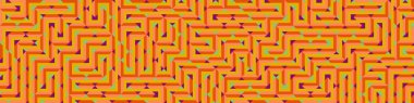 Color Rhombus tile tessellation pattern illustration