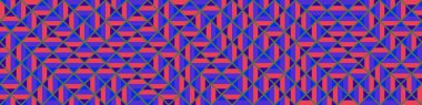 Color Rhombus tile tessellation pattern illustration