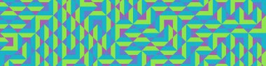 Color Rhombus tile tessellation pattern illustration