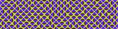 Color Rhombus tile tessellation pattern illustration