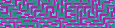 Color Rhombus tile tessellation pattern illustration