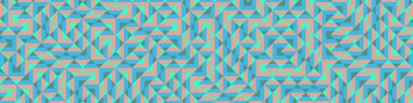 Color Rhombus tile tessellation pattern illustration